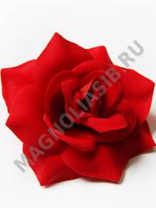 ***Насадка роза бархатная малая  4сл., 11 см.(К)