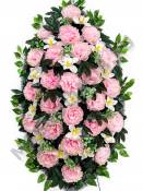 Венок Сольвейг с орхидеями выс.115/135см шир.60см