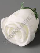 Бутон розы Карамелька 6см шелк (бел крас слив перс пепел-сир)