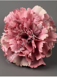 Гвоздика-диантус натуральная мягкий хлопок 6сл 10 см (бел крем крас-зел пеп-сир вишн сливочн)