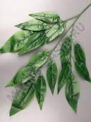 Ветка манго 3 ветки зеленая эконом 70см